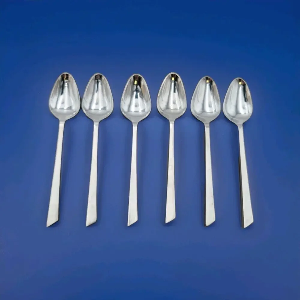 Stanley Roberts CARIF Stainless Flatware Teaspoon 6 Pcs Set Made In Japan